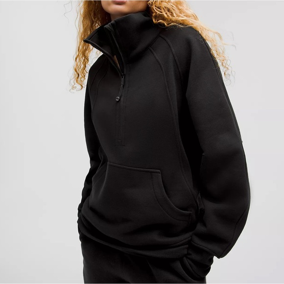 lululemon athletica Jackets & Blazers - Lululemon Scuba Oversized Funnel-Neck Half Zip *Long